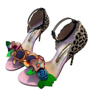 Sophia Webster Lilico Jungle Floral-Embellished Sandals